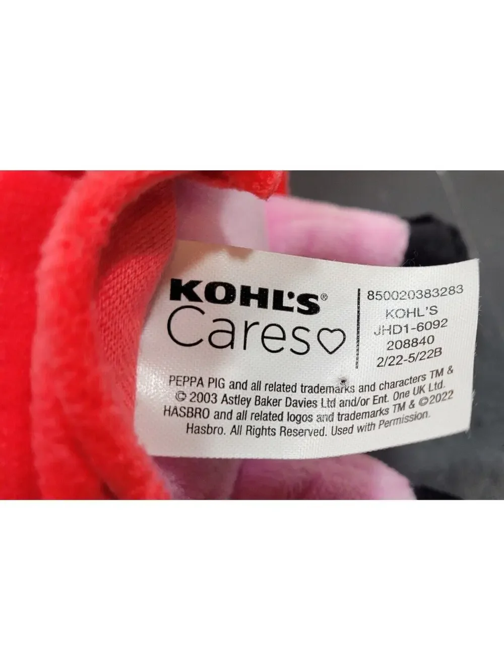 Peppa Pig Kohl's Cares® Plush Toy Stuffed Animal 9